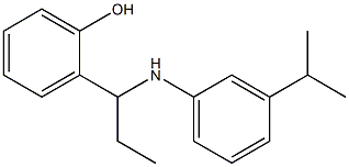  2-(1-{[3-(propan-2-yl)phenyl]amino}propyl)phenol