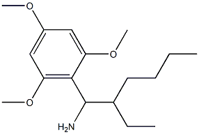 2-(1-amino-2-ethylhexyl)-1,3,5-trimethoxybenzene