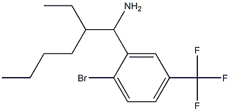 2-(1-amino-2-ethylhexyl)-1-bromo-4-(trifluoromethyl)benzene