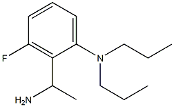 2-(1-aminoethyl)-3-fluoro-N,N-dipropylaniline Structure