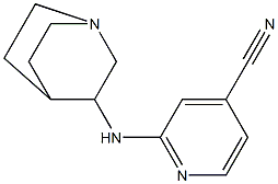  2-(1-azabicyclo[2.2.2]oct-3-ylamino)isonicotinonitrile