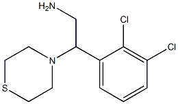 2-(2,3-dichlorophenyl)-2-(thiomorpholin-4-yl)ethan-1-amine