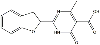 2-(2,3-dihydro-1-benzofuran-2-yl)-4-methyl-6-oxo-1,6-dihydropyrimidine-5-carboxylic acid