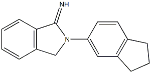 2-(2,3-dihydro-1H-inden-5-yl)-2,3-dihydro-1H-isoindol-1-imine