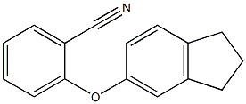 2-(2,3-dihydro-1H-inden-5-yloxy)benzonitrile