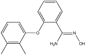 2-(2,3-dimethylphenoxy)-N'-hydroxybenzene-1-carboximidamide|