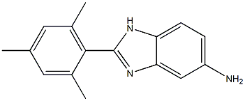 2-(2,4,6-trimethylphenyl)-1H-1,3-benzodiazol-5-amine Structure