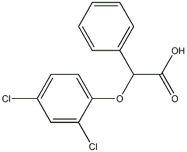 2-(2,4-dichlorophenoxy)-2-phenylacetic acid Structure