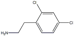 2-(2,4-dichlorophenyl)ethan-1-amine,,结构式