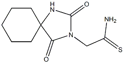 2-(2,4-dioxo-1,3-diazaspiro[4.5]dec-3-yl)ethanethioamide