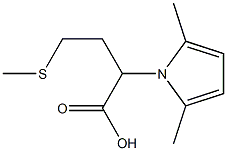 2-(2,5-dimethyl-1H-pyrrol-1-yl)-4-(methylthio)butanoic acid|