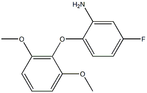 2-(2,6-dimethoxyphenoxy)-5-fluoroaniline