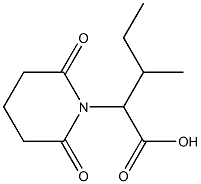 2-(2,6-dioxopiperidin-1-yl)-3-methylpentanoic acid,,结构式