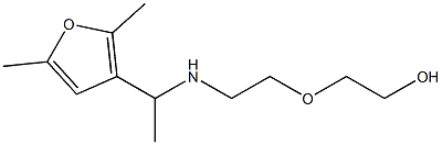 2-(2-{[1-(2,5-dimethylfuran-3-yl)ethyl]amino}ethoxy)ethan-1-ol