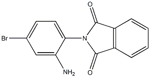 2-(2-amino-4-bromophenyl)-2,3-dihydro-1H-isoindole-1,3-dione 结构式