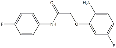  2-(2-amino-5-fluorophenoxy)-N-(4-fluorophenyl)acetamide