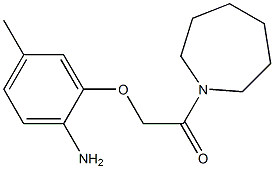  2-(2-amino-5-methylphenoxy)-1-(azepan-1-yl)ethan-1-one