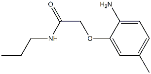 2-(2-amino-5-methylphenoxy)-N-propylacetamide