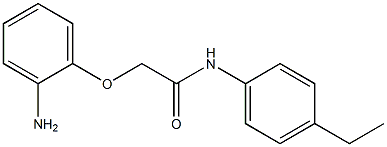 2-(2-aminophenoxy)-N-(4-ethylphenyl)acetamide Structure