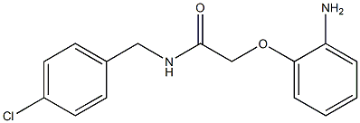 2-(2-aminophenoxy)-N-[(4-chlorophenyl)methyl]acetamide