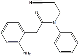 2-(2-aminophenyl)-N-(2-cyanoethyl)-N-phenylacetamide