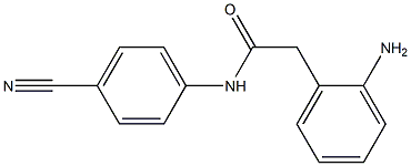 2-(2-aminophenyl)-N-(4-cyanophenyl)acetamide|