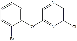2-(2-bromophenoxy)-6-chloropyrazine 结构式