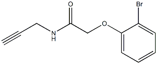 2-(2-bromophenoxy)-N-prop-2-ynylacetamide