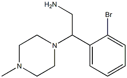  2-(2-bromophenyl)-2-(4-methylpiperazin-1-yl)ethanamine