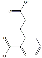 2-(2-carboxyethyl)benzoic acid,,结构式