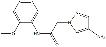 2-(4-amino-1H-pyrazol-1-yl)-N-(2-methoxyphenyl)acetamide