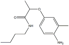 2-(4-amino-3-methylphenoxy)-N-butylpropanamide|