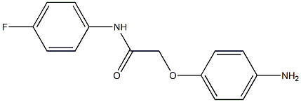 2-(4-aminophenoxy)-N-(4-fluorophenyl)acetamide