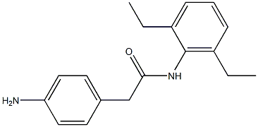 2-(4-aminophenyl)-N-(2,6-diethylphenyl)acetamide