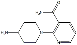 2-(4-aminopiperidin-1-yl)nicotinamide Structure