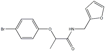 2-(4-bromophenoxy)-N-(furan-2-ylmethyl)propanamide