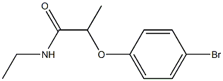 2-(4-bromophenoxy)-N-ethylpropanamide