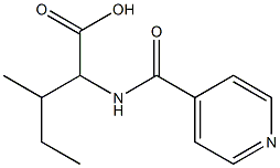 2-(isonicotinoylamino)-3-methylpentanoic acid