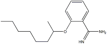 2-(octan-2-yloxy)benzene-1-carboximidamide|