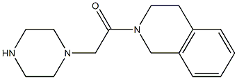 2-(piperazin-1-yl)-1-(1,2,3,4-tetrahydroisoquinolin-2-yl)ethan-1-one
