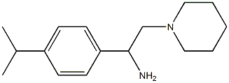 2-(piperidin-1-yl)-1-[4-(propan-2-yl)phenyl]ethan-1-amine