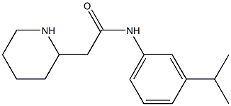 2-(piperidin-2-yl)-N-[3-(propan-2-yl)phenyl]acetamide