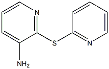 2-(pyridin-2-ylsulfanyl)pyridin-3-amine 结构式