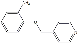 2-(pyridin-4-ylmethoxy)aniline 结构式