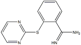 2-(pyrimidin-2-ylsulfanyl)benzene-1-carboximidamide