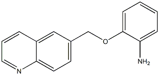 2-(quinolin-6-ylmethoxy)aniline|