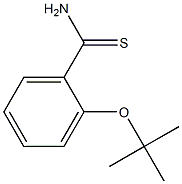 2-(tert-butoxy)benzene-1-carbothioamide,,结构式