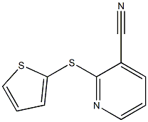 2-(thiophen-2-ylsulfanyl)pyridine-3-carbonitrile