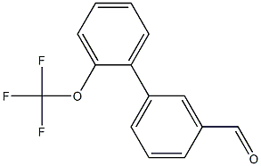 2'-(trifluoromethoxy)-1,1'-biphenyl-3-carbaldehyde 结构式