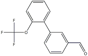 2'-(trifluoromethoxy)-1,1'-biphenyl-3-carbaldehyde Struktur